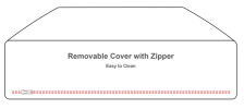 Rectangle Bed MD - Frosted Snow