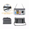 JESPET & GOOPAWS Dog Booster Seats for Cars, Portable Dog Car Seat Travel Carrier with Seat Belt for 24lbs Pets