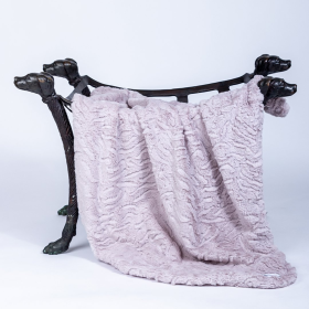 Cuddle Dog Blanket (Color: Pink Ice, size: large)